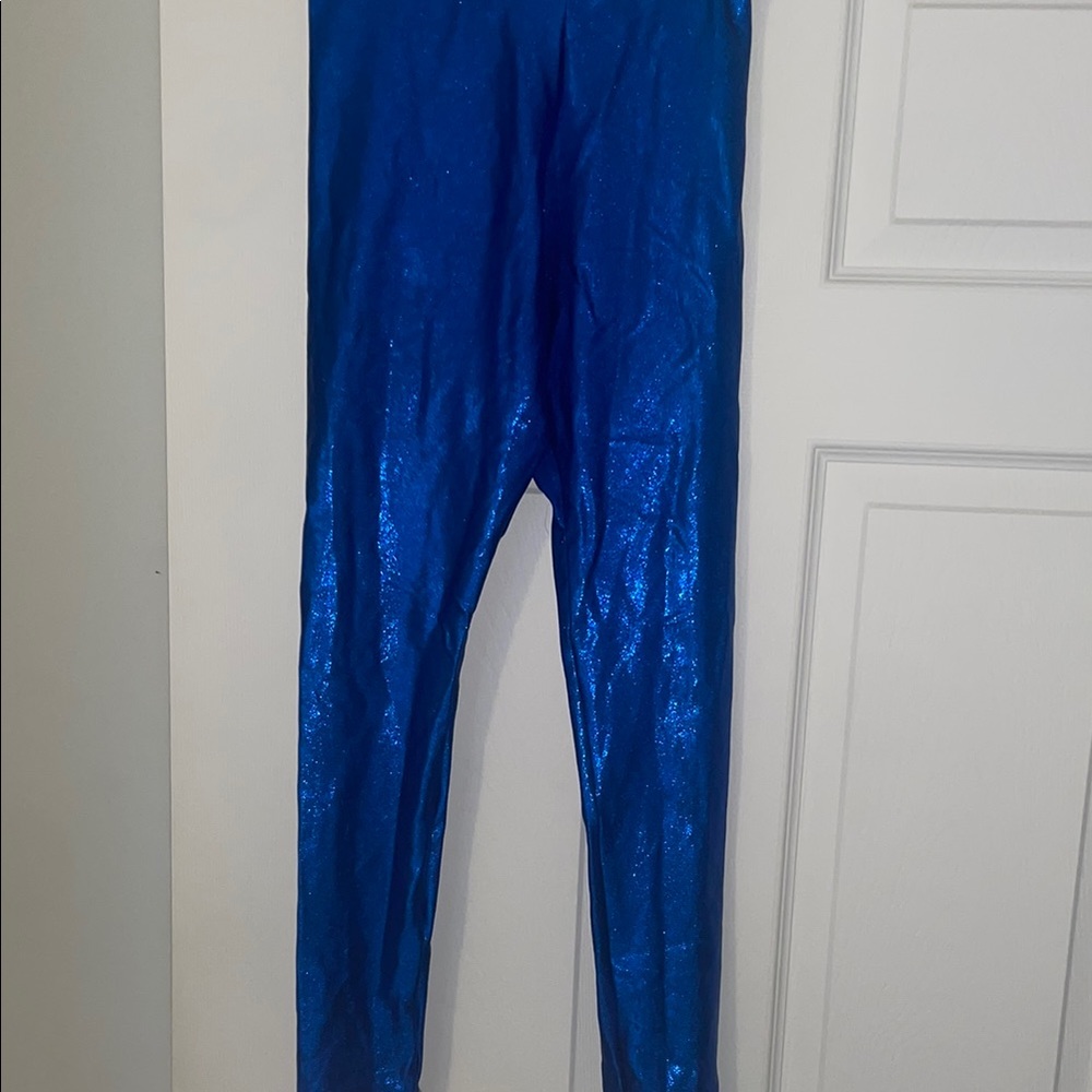 Shimmering Blue Leggings